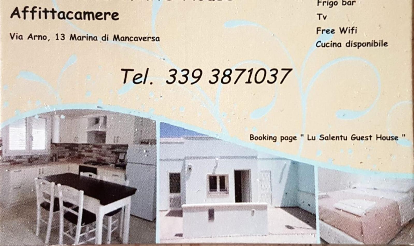 Lu Salentu White House Hotel Marina di Mancaversa Eksteriør billede